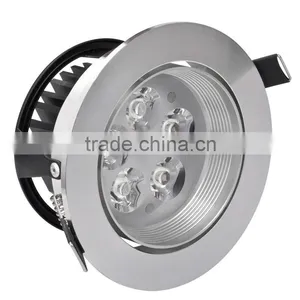 Super Bright 450lm 5W 360 Degree Rotatable Hole Size 90~95mm Silver Led Spot Light thumbnail-1