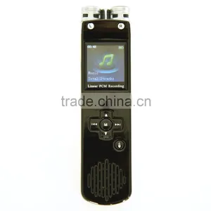 Multi-Language Support Music FM Radio and E-Book High Sensitive LCM Screen Audio Recorder Model F3B thumbnail-1