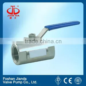 1000WOG 1pc Stainless Steel / Buy 1pc Stainless Steel / Handles Round/Screw Ball Valve Product thumbnail-2