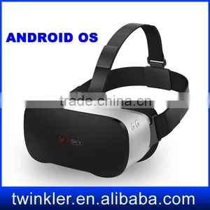 2016 High Quality 3D VR Glasses Virtual Reality Glasses Plastic Google Cardboard thumbnail-1