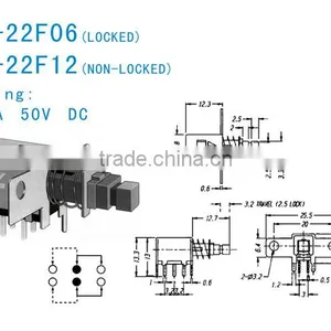 Momentary or Latching PWR PUSHBUTTON SWITCH PS-22F06 thumbnail-2