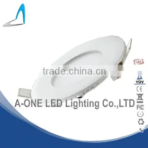 CE, RoHS, SAA Round Small Flat 4w Led Panel Light 3 Years Warranty thumbnail-1
