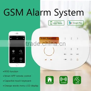 Newest Alarm System Wireless Alarm System Support Ios/android Application & Gsm Wireless Alarm System thumbnail-1