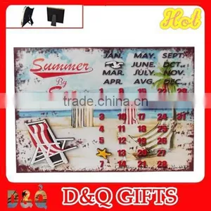 Metal Calendar , Metal Desk Calendar thumbnail-3