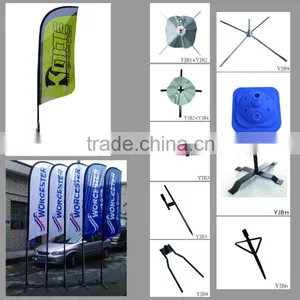 Exclusive Beach Flag and Personalized Printing With Customized Base thumbnail-2