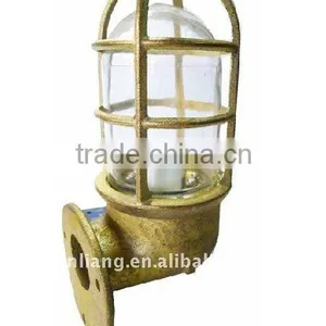 E26 E27 Socket 110v Outdoor Waterproof Watertight Wall Landscape Brass Light thumbnail-4