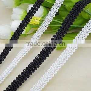100% Polyester Ric Rac Ribbon Wave Edge Rayon Ribbon thumbnail-5
