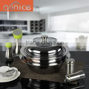 ALLNICE Wholesale Good Quality 2-layers Stainless Steel Cooking Pot/steamer Pot for Dinner thumbnail-1