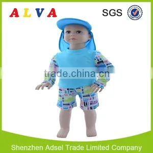 2015 Hot Sale Alva Girls Rash Guards UPF 50+ Clothes With Sun Protection Baby Suit Quality Choice thumbnail-1