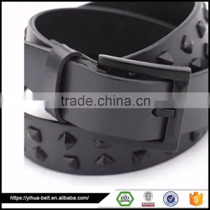 Mens Conical Rivets Wholesale Premium Pure Leather Belt thumbnail-2