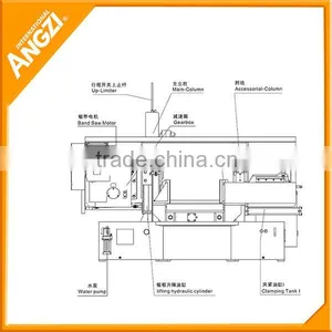 FUJITECH FS4305 Hydraulic Double Band Saw 4240 thumbnail-2