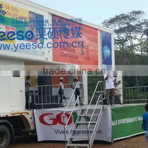 YEESO Outdoor Mobile Led Advertising Stage Container,YES-C40 LED Container for Sale! thumbnail-2