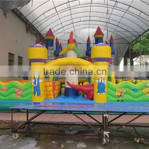 on Sale Inflatable Amusement Park Castle Game thumbnail-1