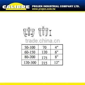 CALIBRE Auto Repair Bearing Puller 4 to 12 Inch 2 Leg Gear Puller Tools thumbnail-2