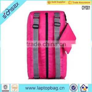 Custom Waterproof 210D Nylon Foldable Backpack Outdoor Travel Folding Bag thumbnail-1