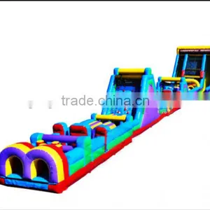 New Design Inflatable Obstacle Course for Kids/inflatable Tunnel Game thumbnail-1