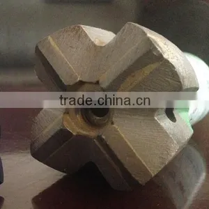 7 Degree 11 Degree and 12 Degree Tapered Button Cross Bits With Carbide thumbnail-2