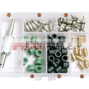 71PCS Valve Core Repair Kit, Air Condition Service Tools of Auto Repair Tools thumbnail-1