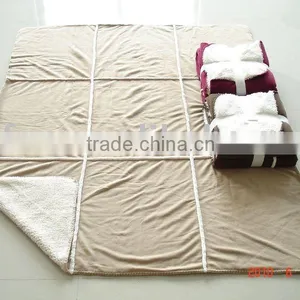 Micro Fleece Throw With Soft Ribbon thumbnail-1