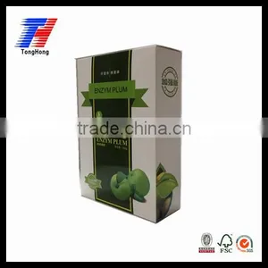 OEM Square White Cardboard Gift Box for Take Away Fruit Packaing thumbnail-1