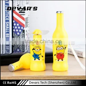 Creative Gift Bottle Shape Cartoon Air Cooling Electric Fans thumbnail-2