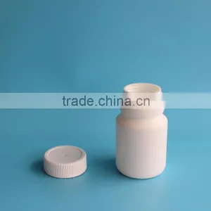 High Quality Factory Sale 90cc 90ml PE Drug Bottle With Tamper Evident Cap thumbnail-1