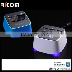 Smart Chip Card Reader,combo Card Reader Series,usb 2.0 Combo Card Reader--Shenzhen Ricom thumbnail-5