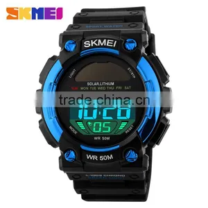 SKMEI Fashion Digital Solar Watch thumbnail-1