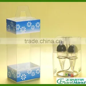 Custom Packaging Clear PVC PET Transparent Folding Plastic Packaging Box thumbnail-1