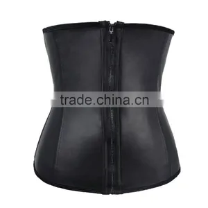 2016 Hot Sales Black Sexy Plus Size Clip And Zip Waist Training Corset Waist Trainers 3xl thumbnail-5