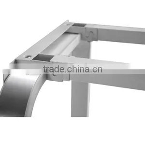 China Manufacturer Fashion Office Desk Modern Round Corner Office Desk thumbnail-3