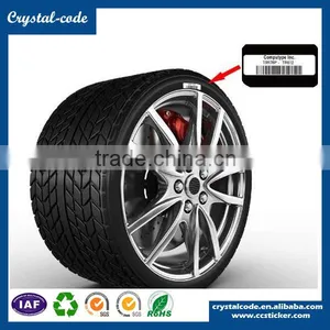 Factory Price PET Tire Label,rubber Label for Tire thumbnail-2