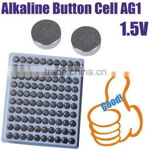 AG1 Alkaline Button Battery 1.5V Button Cell Alkaline Battery thumbnail-1