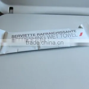Disposable Inflight Cotton Wet Wipe With Individual Package thumbnail-1