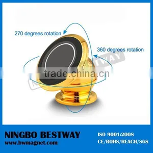 Universal 360 Degree Sticky Magnet Phone Holder Rotating Car Mount Phone GPS thumbnail-1