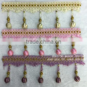 Wholesale Curtain Tassel Fringes for Home Textile Accessory thumbnail-2