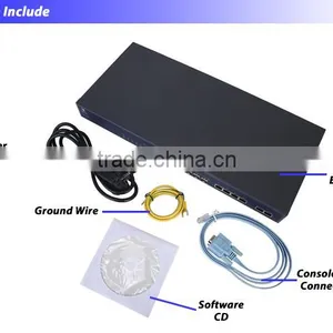 4 PON Port GEPON OLT 20KM Transmission Distance 4GE Interface Support WEB Manage thumbnail-3