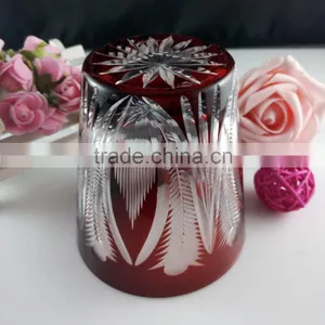 400ml Beautiful Crystal Cup Glass Cup for Wedding Party and Home thumbnail-3