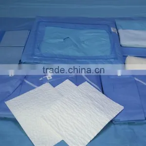 Nonwoven SMS Disposable Sterile Surgical Drape Extremity Pack thumbnail-1