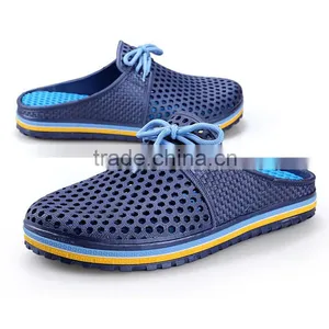 2015 Summer Fashion Slipper Breathable Candy Colored Jelly Slippers With Tie 8 Colors Plus Size Free Shipping thumbnail-4