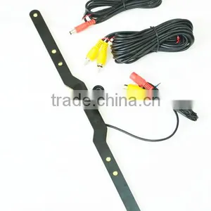 European Car License Plate Frame Rearview Camera With Parking Assistance thumbnail-4