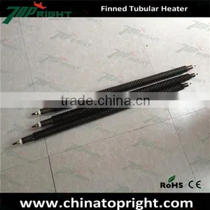 Topright-made 3kw Industrial Finned Tubular Heater Water Heating Element thumbnail-1