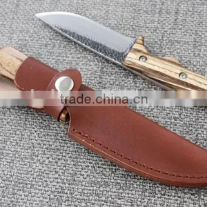 OEM Fixed Knife Handmade With Wood Handle UD50088 thumbnail-5