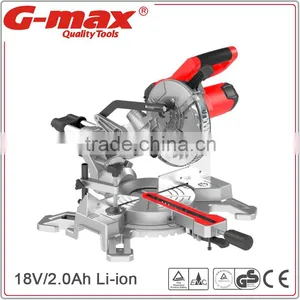G-max Li-ion Powered 185mm Cutting Saw Machines GT-MS185L thumbnail-1