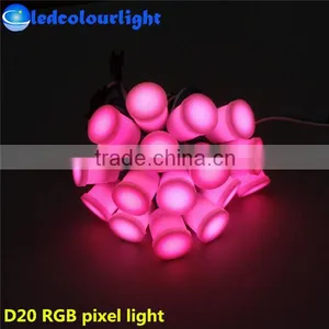 High Quality PC 20mm RGB Pixel Lights thumbnail-1