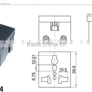 Power Outlet Socket,Female DC Adapter Connecotr for the Security Products thumbnail-5
