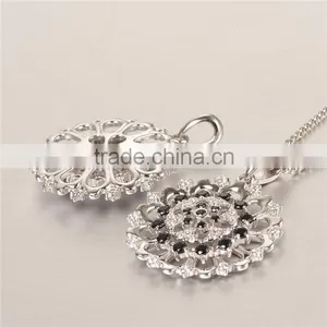 2016 Fashionable Flowers Of Life Design 925 Sterling Silver Pendants thumbnail-5