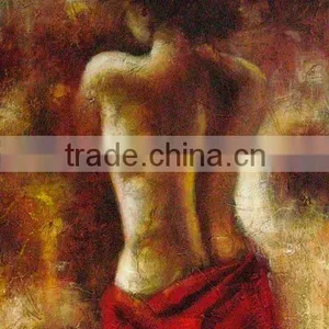 High Quality Cheap Nude Woman Body Painting With Oil on Canvas thumbnail-1