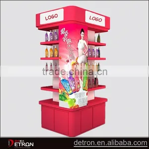 Customized Wooden Chain Store Display Stand thumbnail-1