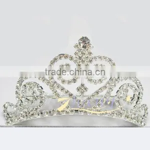 Fashion Rhinestone Crown thumbnail-1